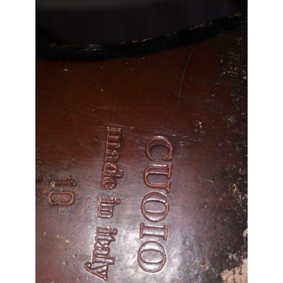 couoio Merchant Florentine Double Monk shoes size 10 m made in Italy brown main image 11